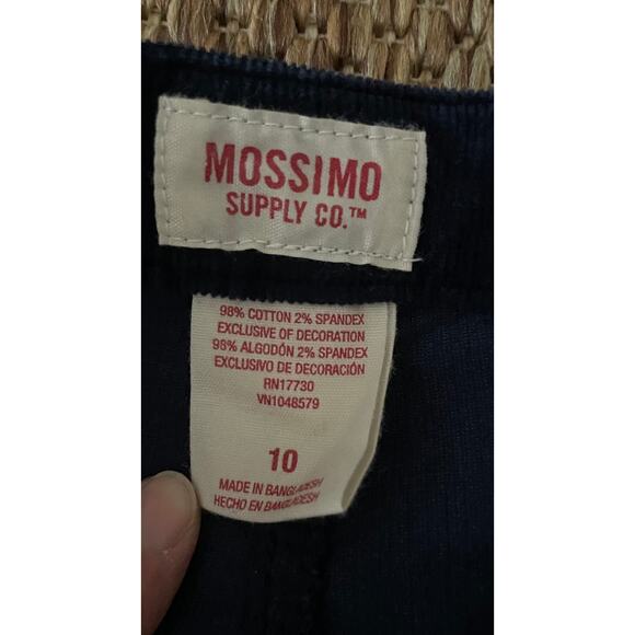 Mossimo Supply Co corduroy mini skirt with embroidery detail SZ 10 - Picture 3 of 7